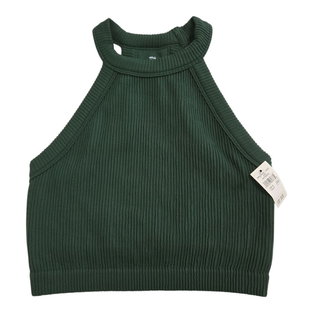 Aerie Dark Green Ribbed Top SP